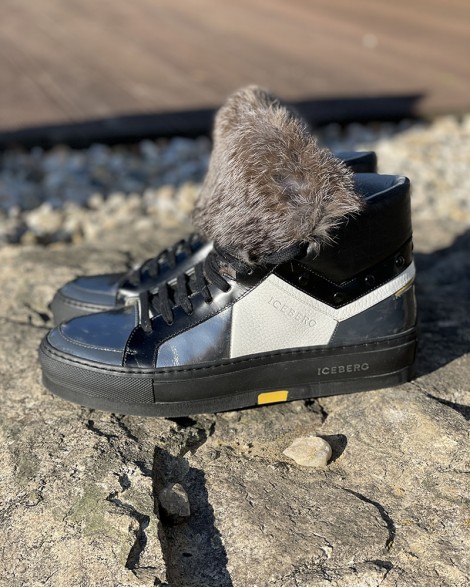 Tenisky dámské Iceberg s kožíškem